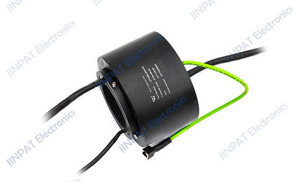 Collecteur électrique tournant à axe creux LPT-096