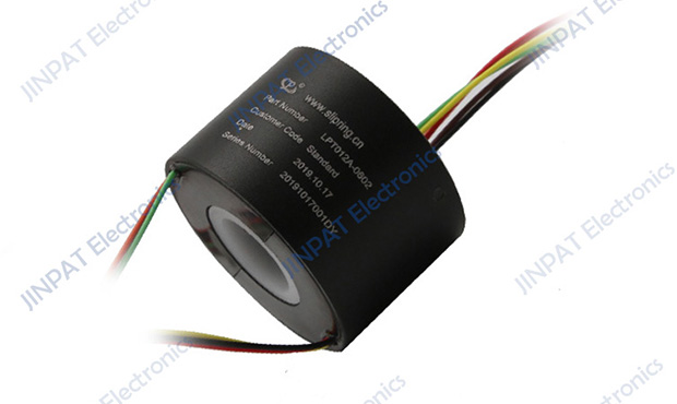 Collecteur électrique tournant à axe creux LPT012B-0602