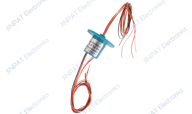 Collecteur électrique tournant à faible encombrement LPM-04