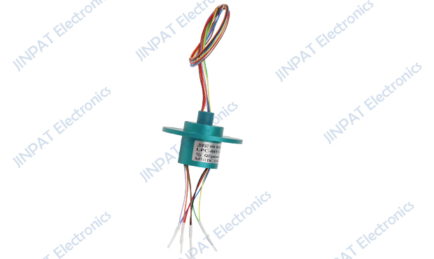 Collecteur électrique tournant à faible encombrement LPC-08