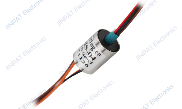 Collecteur électrique tournant à faible encombrement LPMS-04