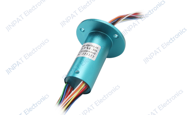 Collecteur électrique tournant à faible encombrement LPM-30
