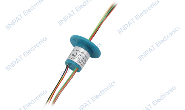 Collecteur électrique tournant à faible encombrement LPM-06