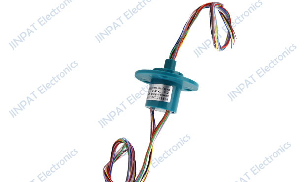 Collecteur électrique tournant à faible encombrement LPC-12