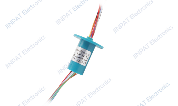 Collecteur électrique tournant à faible encombrement LPM-12
