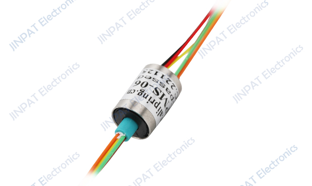 Collecteur électrique tournant à faible encombrement LPMS-06