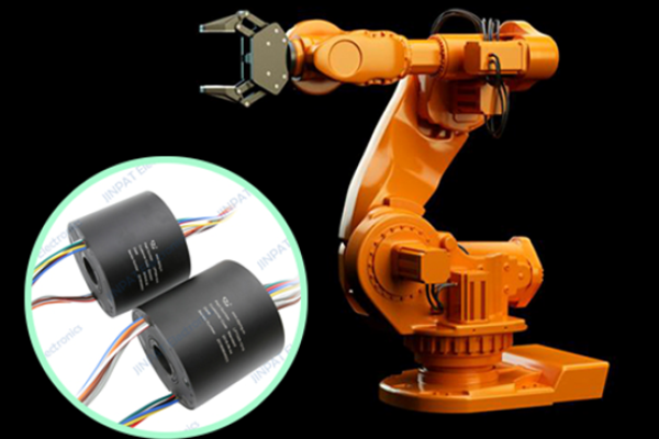 JINPAT Bagues collectrices à alésage traversant, meilleure solution haute performance pour les robot