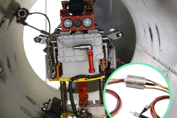 Bagues collectrices JINPAT pour robots dans les canalisations