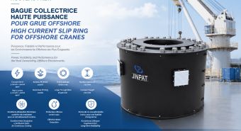 JINPAT lance un nouveau collecteur tournant haute intensité pour applications offshore