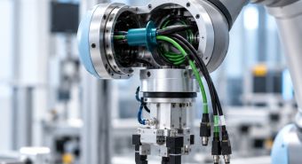 Aperçu de la solution JINPAT : Transmission Ethernet via une interface rotative robotisée
